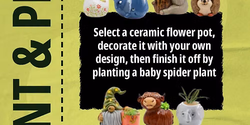 Paint and Plant Party