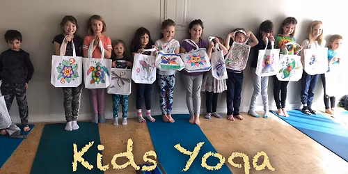 Kids Canvas and Yoga with Mama Shawn