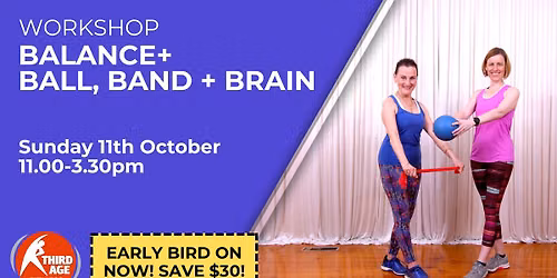 Balance+ Workshop: Ball, Band, and Brain in Ballarat!