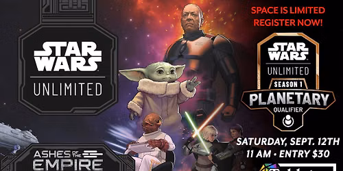 Ashes of the Empire Planetary Qualifier