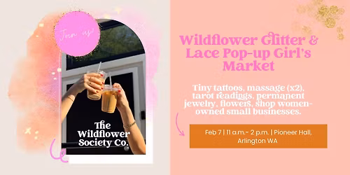 Wildflower Glitter & Lace Pop-up Market