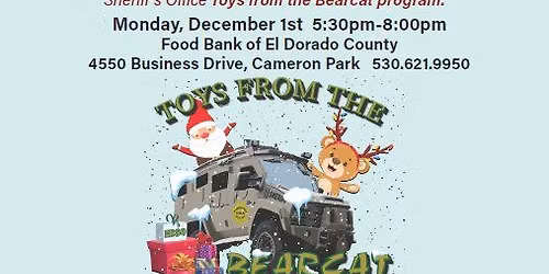 Toys From The Bearcat Community Christmas Event