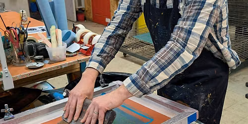 Introduction to Screen Prints on Paper: Collaborative Poster Prints