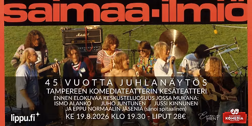 Saimaa-ilmi\u00f6 45 vuotta -juhlan\u00e4yt\u00f6s