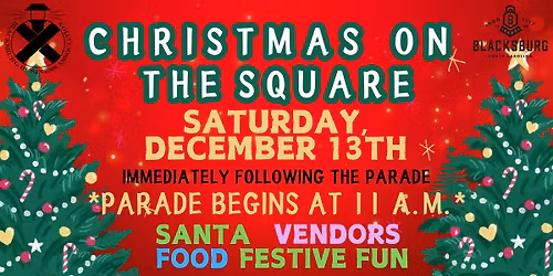 Christmas Parade & Christmas on the Square 2025