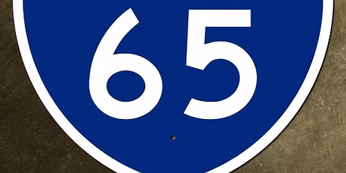 West on I65 @ Cue Time