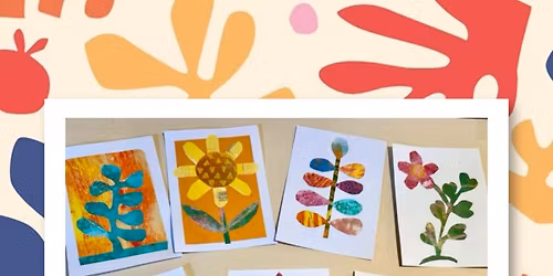 Matisse Inspired Mixed Media Cards Workshop | Beginners Welcome | Instructor: Karen Long Studios