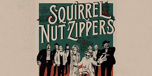 Parking Squirrel Nut Zippers Christmas Caravan