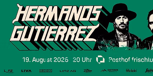 Hermanos Guti\u00e9rrez: EU Summer Tour 2026 - FrischLuft Open Air