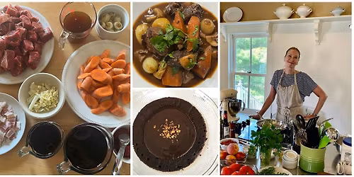 Three-Course Beef Bourguignon Cooking Class with Tess Kelly
