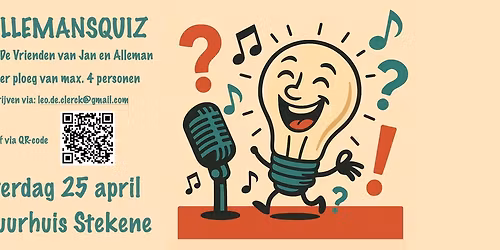 1e Allemansquiz (tvv Jan en Alleman vzw)