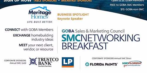 SMC Networking Breakfast - March 25
