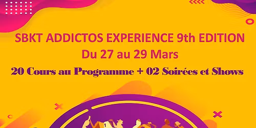 SBKT EDDICTOS EXPERIENCE 9th EDITION 