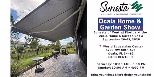 Sunesta of Central Florida at the Ocala Home & Garden Show