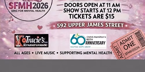 Sing For Mental Health 2026