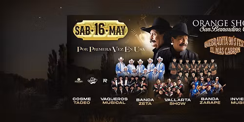 COSME TADEO, VAQUEROS MUSICAL, BANDA ZETA & MAS 