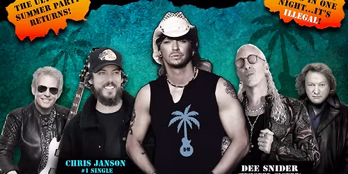 Bret Michaels at St Augustine Amphitheatre