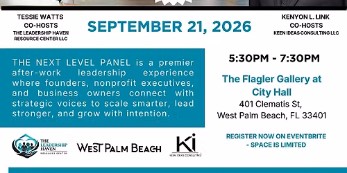 The Next Level PANEL - Session III