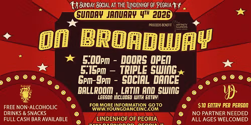 Sunday Social Dance Broadway Theme