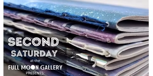 Second Saturday at the Full Moon Gallery presents Beginning Bookbinding with Kristy Lowell