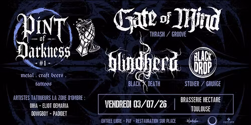 Pint of Darkness #1 - Metal \/ Craft Beers \/ Tattoos 