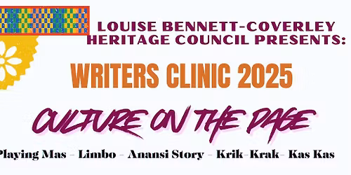 Culture on the Page - Writers Clinic 2025