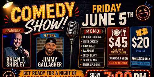 Comedy Show at Sea Trail Golf Resort