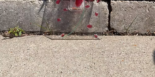 Glass Studio Class: Hanging Bud Vase 4\/09