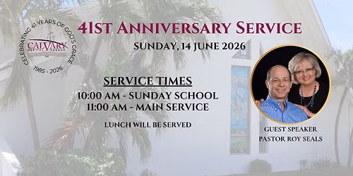 41st Anniversary Celebration