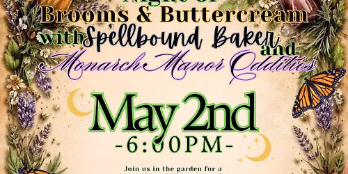 A Practically Magic Night of Brooms & Buttercream! \ud83e\uddf9