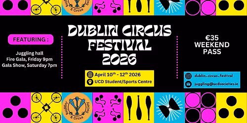 Dublin Circus Festival 2026