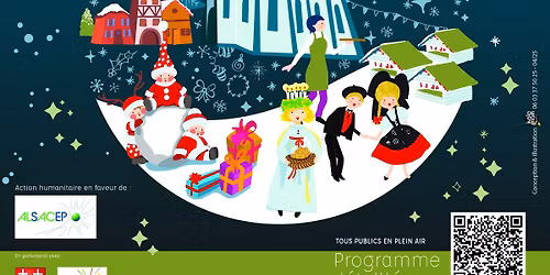 March\u00e9 de No\u00ebl d'Eckwersheim - Les Sentiers de Lumi\u00e8re