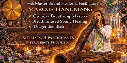 EARTH BREATH DIDGERIDOO INITIATION Advanced Sound Alchemy Training