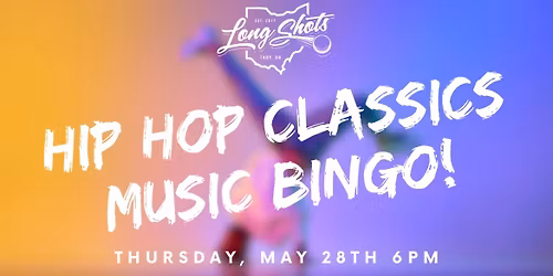 Hip Hop Classics Music BINGO!