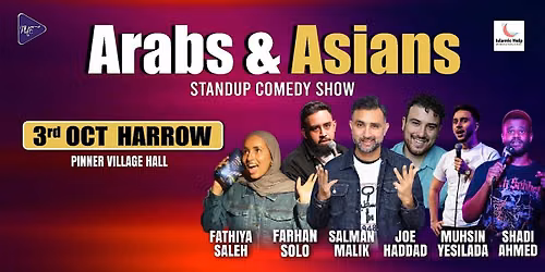 Arabs & Asians Stand-up Comedy Show Harrow