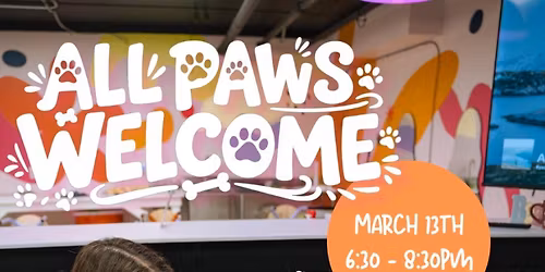 🐾 All Paws Welcome – Paint With Your Pet!