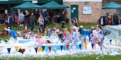Little Eaton Carnival - Set Up for Wet, Wild & Wacky