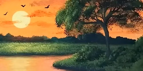 "October Sunset" Paint & Sip