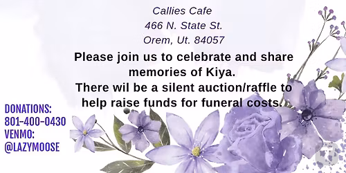 Makiya Farley celebration of Life n Love