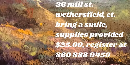 Professional Artist, RobinRose presents \u201cAbracadabra\u201d water color class at Mill Street Marketplace