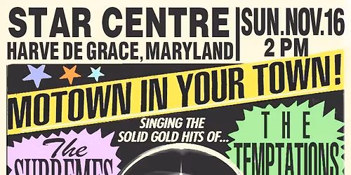 Preemo Productions presents: MOTOWN IN YOUR TOWN