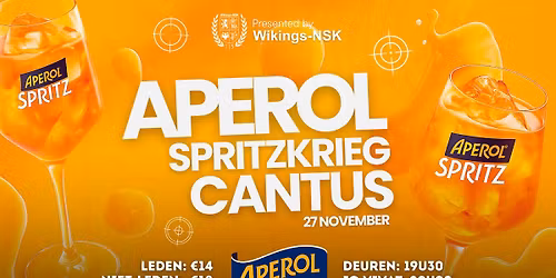 Wikings-NSK: Aperol Spritzkrieg Cantus