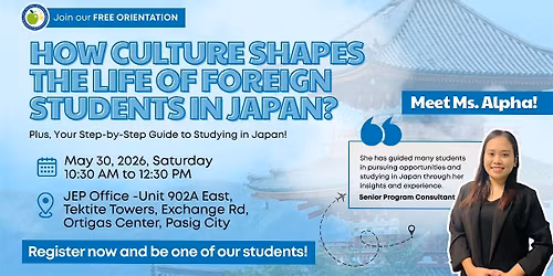 Free Orientation: How Culture Shapes the Life of Foreign Students in Japan?
