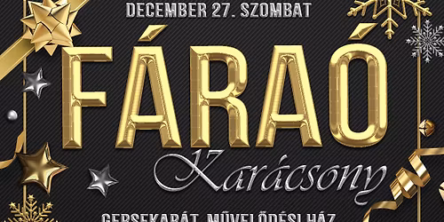 F\u00e1ra\u00f3 Kar\u00e1csony Gersekar\u00e1ton \u2603\ufe0f 12.27. szombat