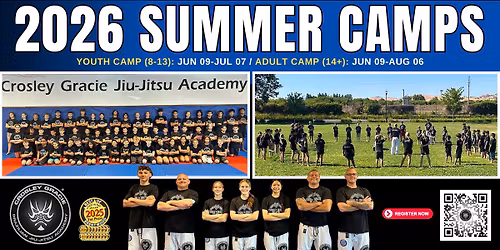 2026 Crosley Gracie Jiu-Jitsu Summer Camps