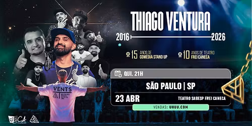 Thiago Ventura em S\u00e3o Paulo - SP | 23 de Abril