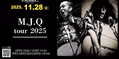 M.J.Q tour 2025