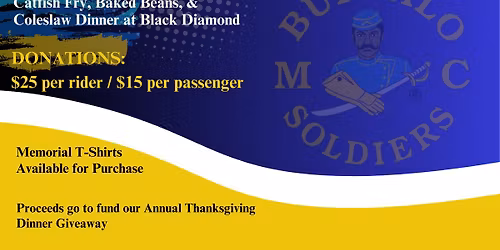 Buffalo Soldiers MC Spokane C-Hawk Memorial Ride 2026