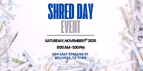 Community Shred Day