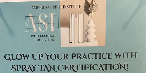 Spray Tan Certification Course